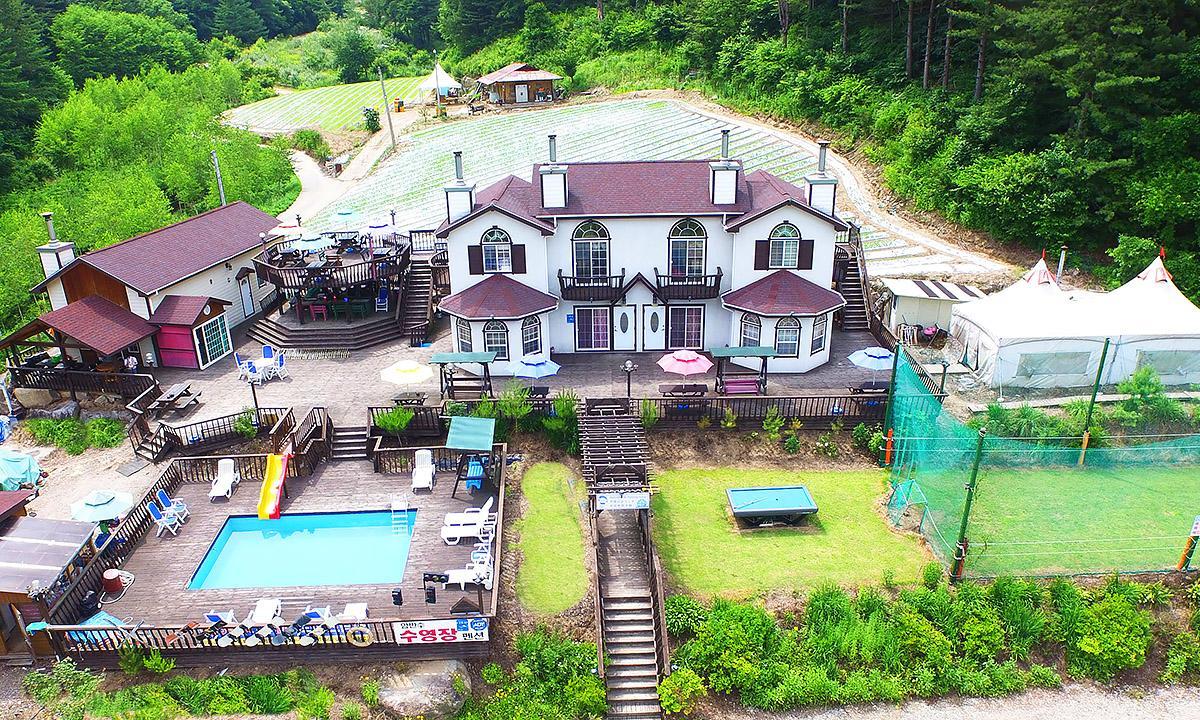 Gold Castle Pension 평창 외부 사진